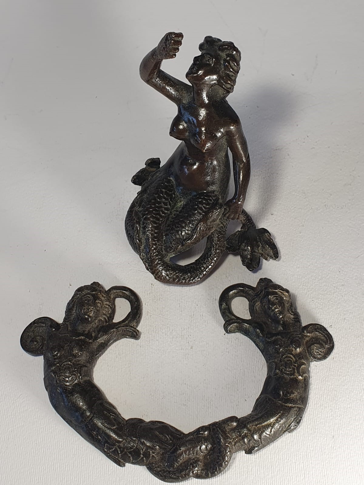 Sirena bifida e maniglia con sirene