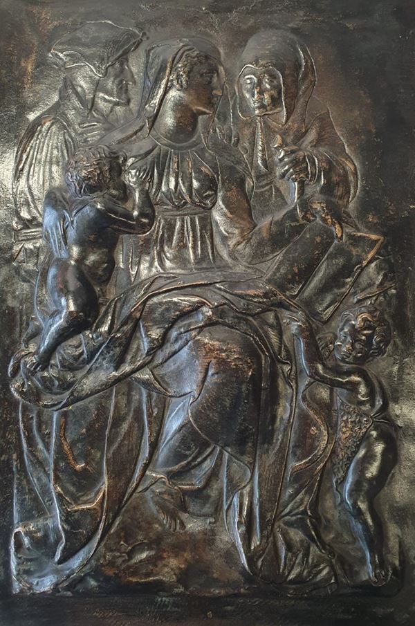 Holy Family with Saint John the Baptist and Saint Anne