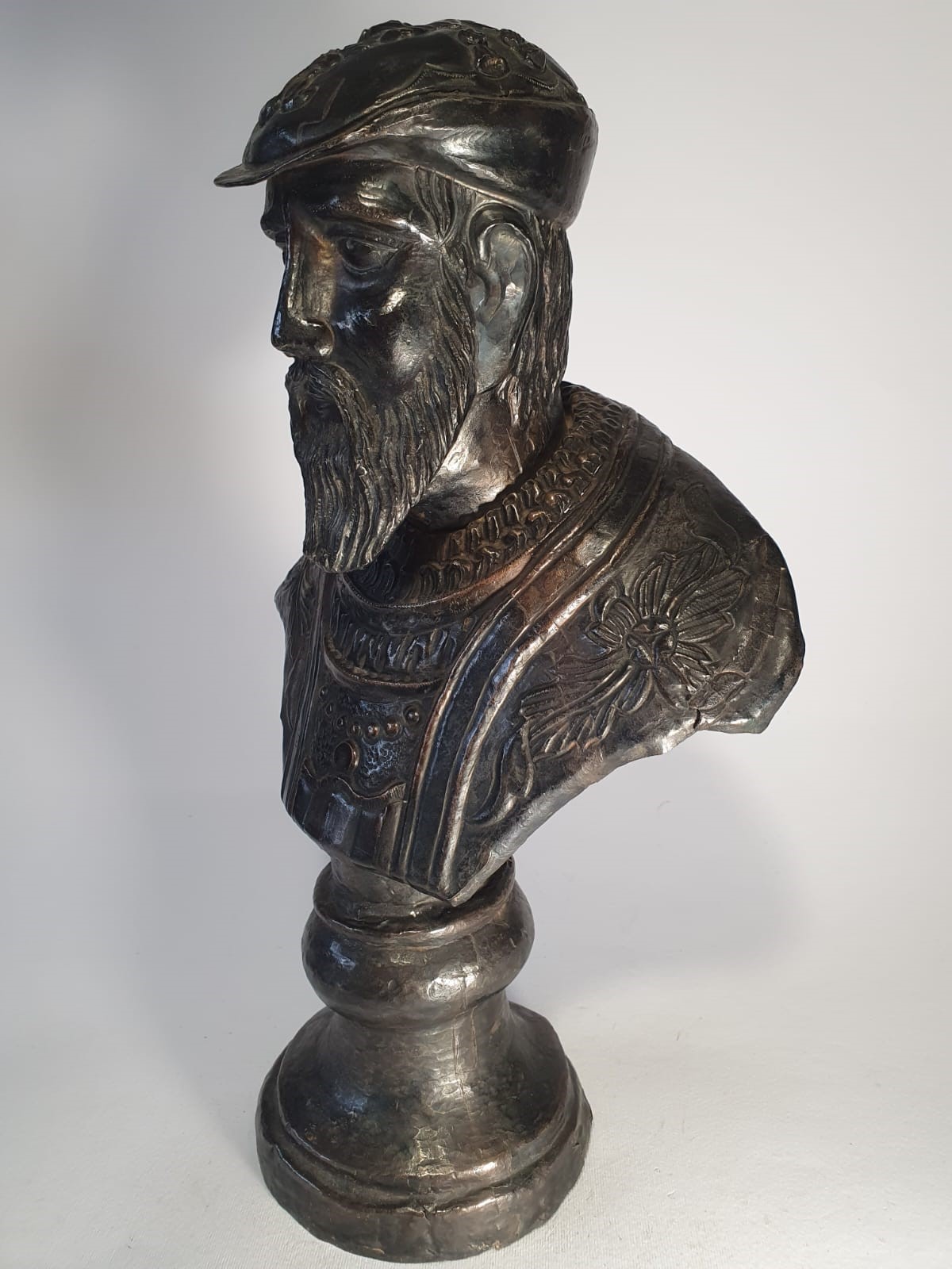 Busto di uomo corazzato (forse re francese)