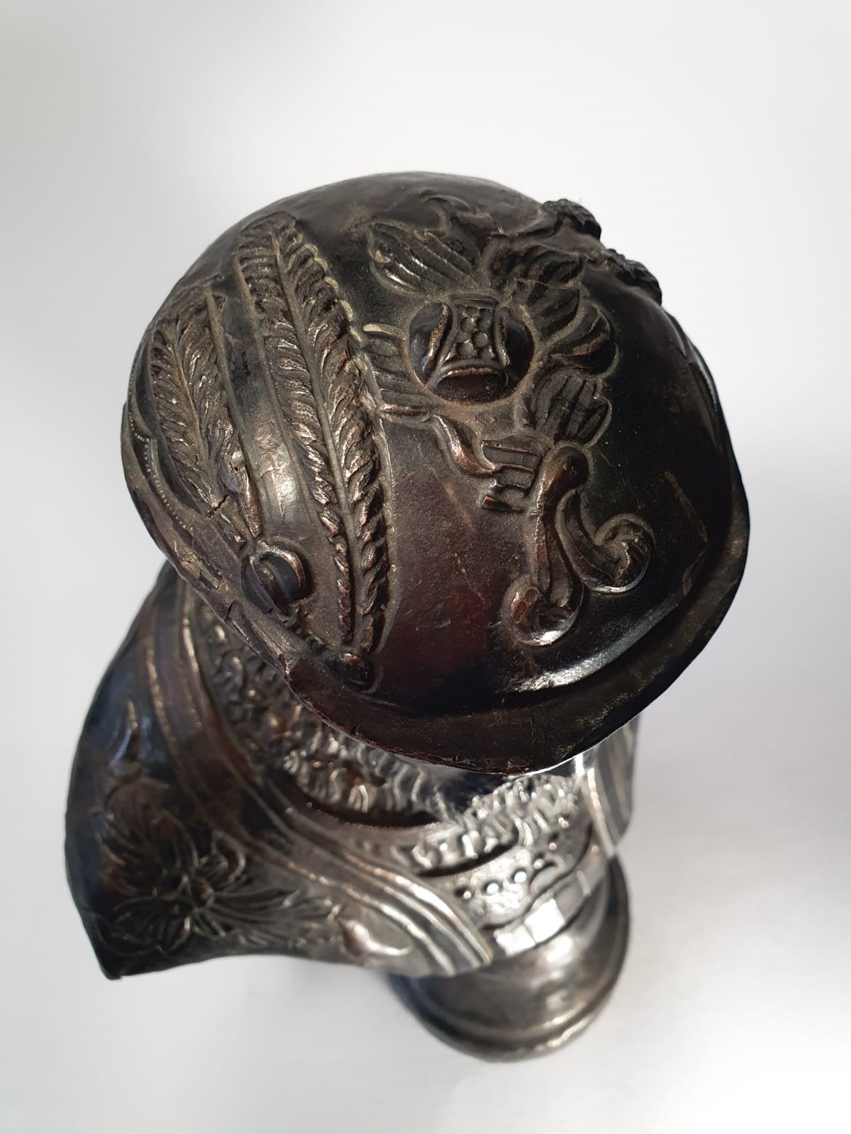 Busto di uomo corazzato (forse re francese)