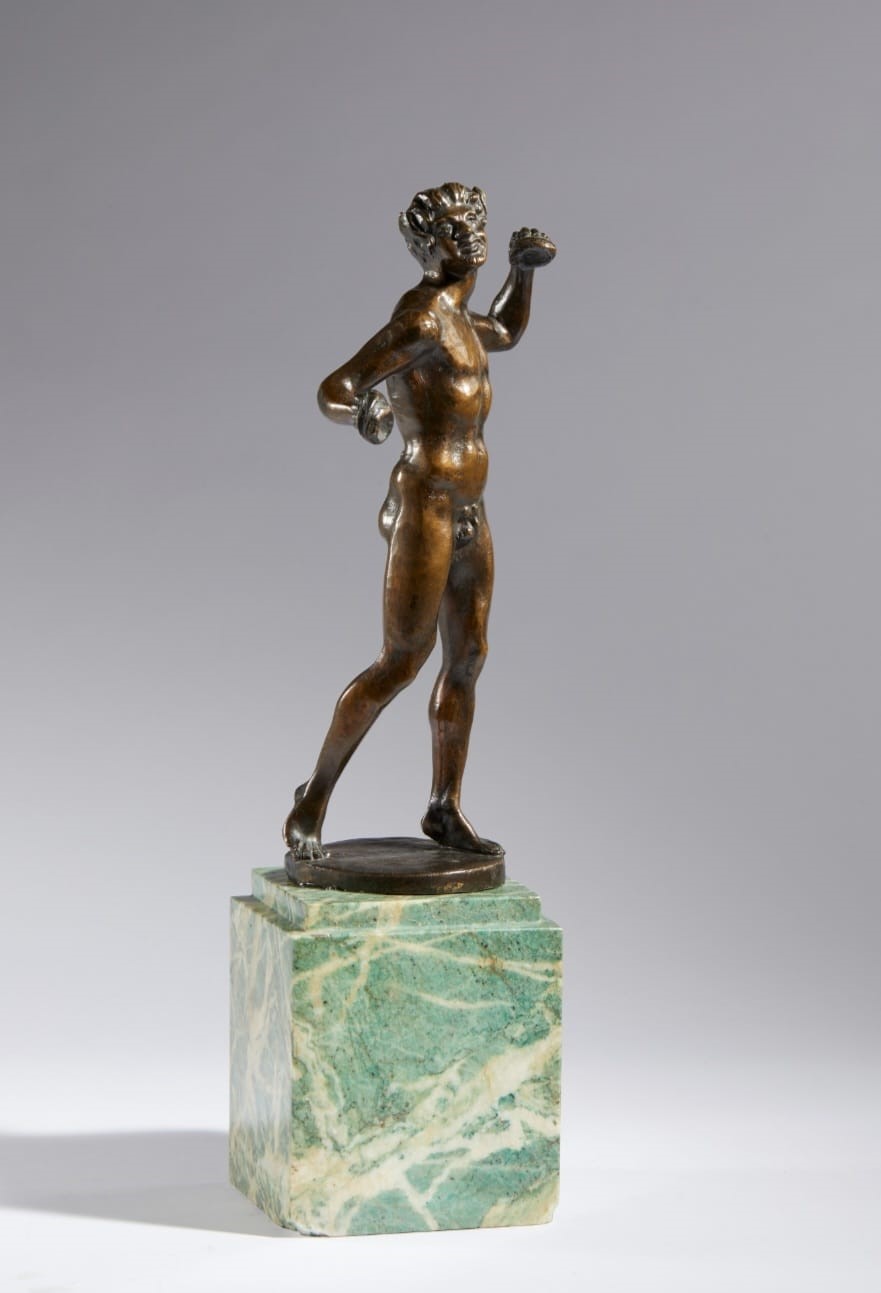 Satiro con cimbali (dal modello di Stefano Barga)