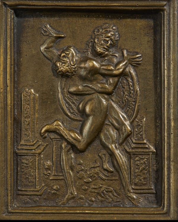 Galeazzo Mondella detto il Moderno - Hercules and Antaeus