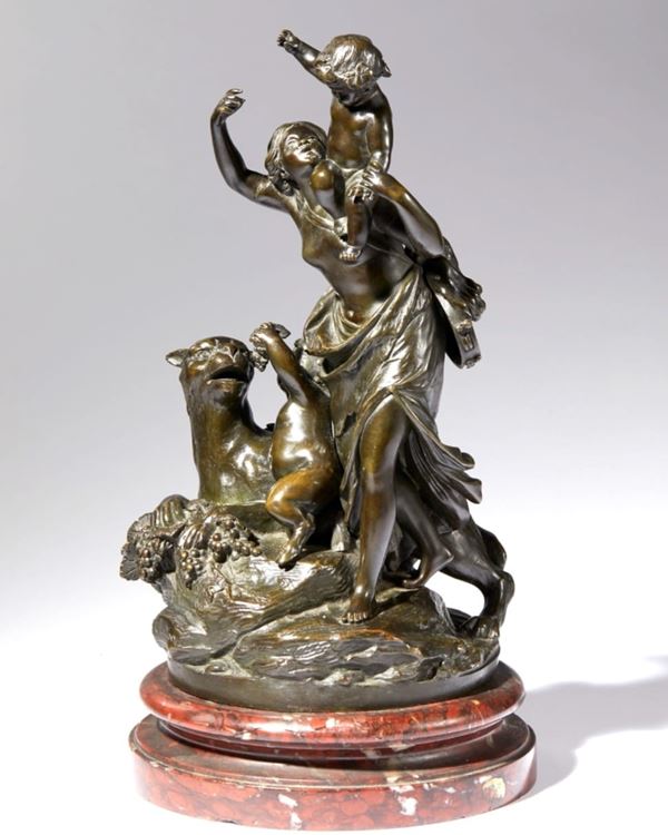 Claude Michel detto Clodion - Baccanale