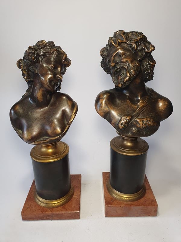 Claude Michel detto Clodion - Bacco e Nereide