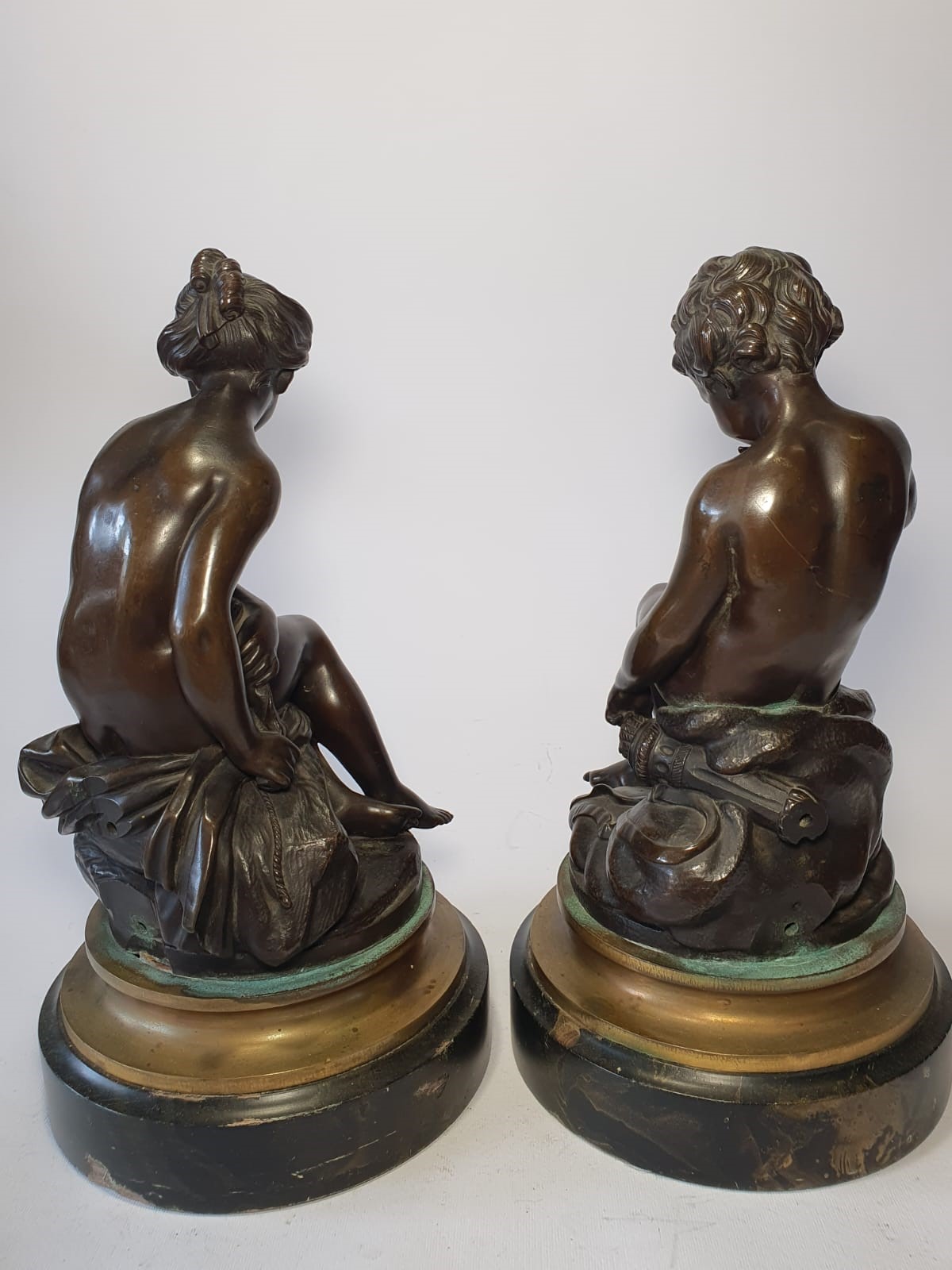 Coppia di fanciulli (dal modello di Falconet)