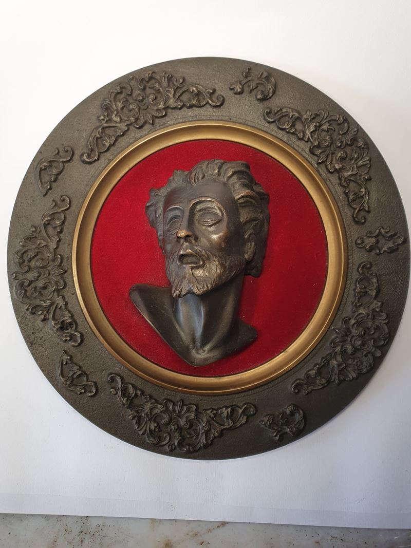 Grande vassoio con testa del Battista