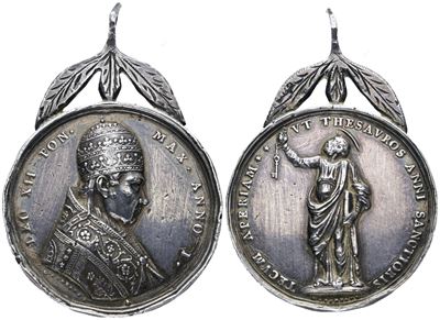 Leone XII, Medaglia per l'indizione dell'anno santo 1825