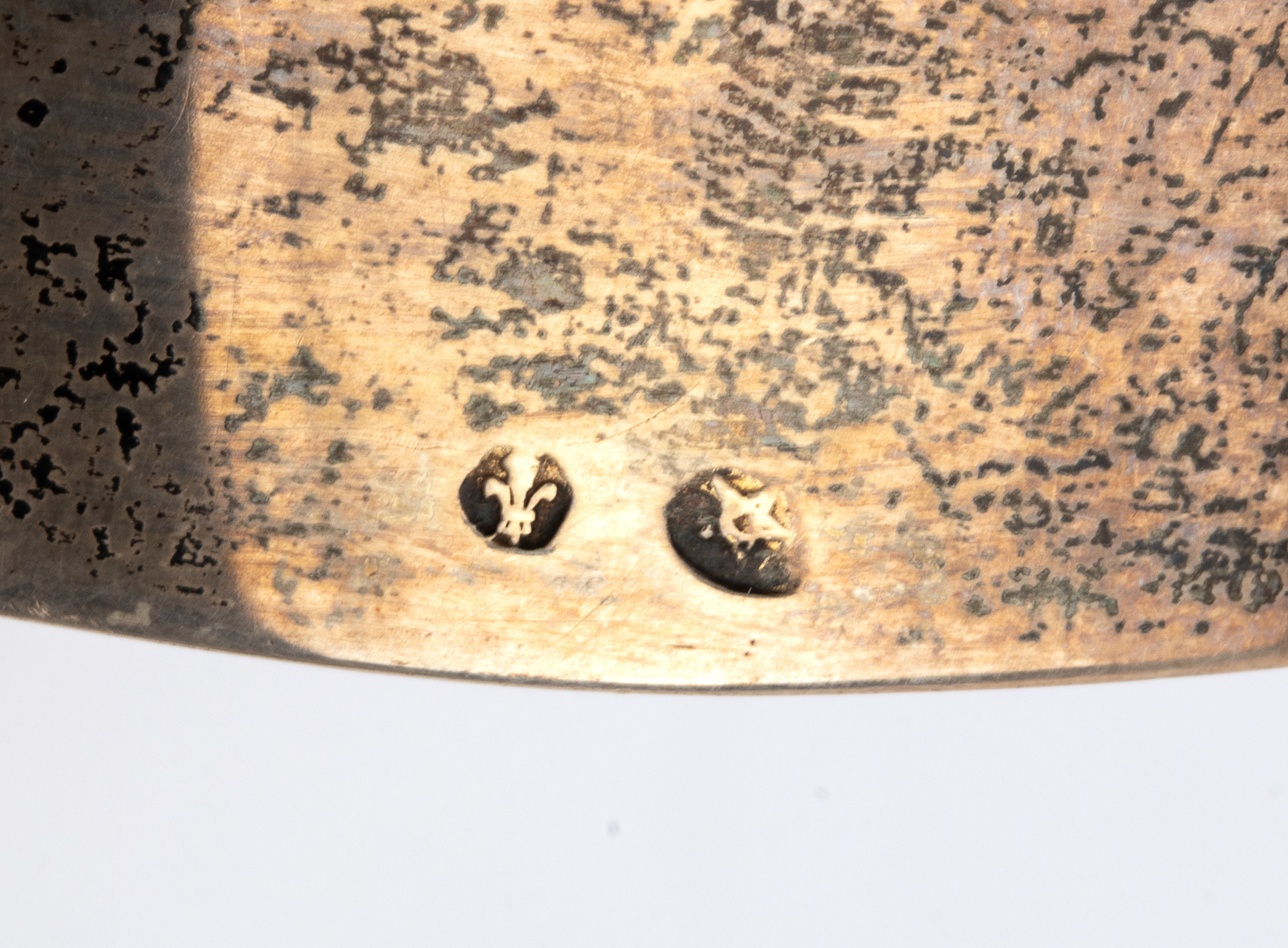 Calice francese in argento, a sbalzo e cesello, doratura interna (Metz?), fine XVIII secolo