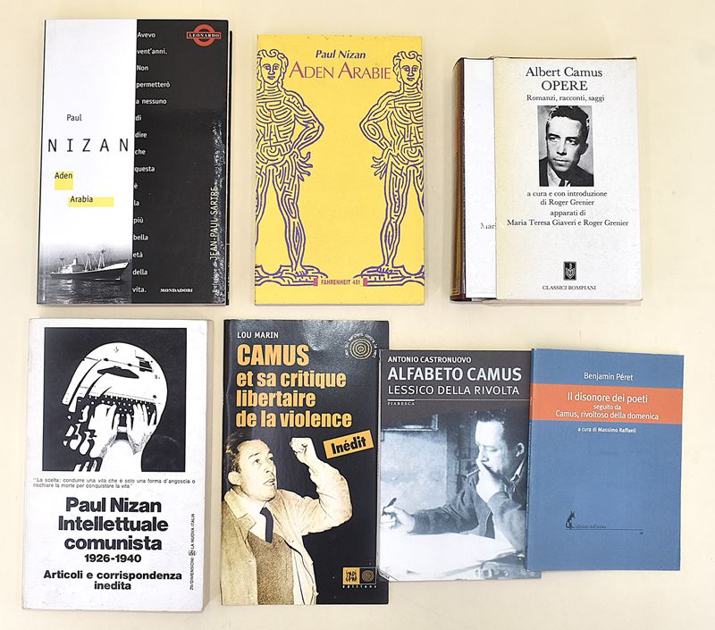 Letteratura, Albert Camus, Paul Nizan - 7 Volumi