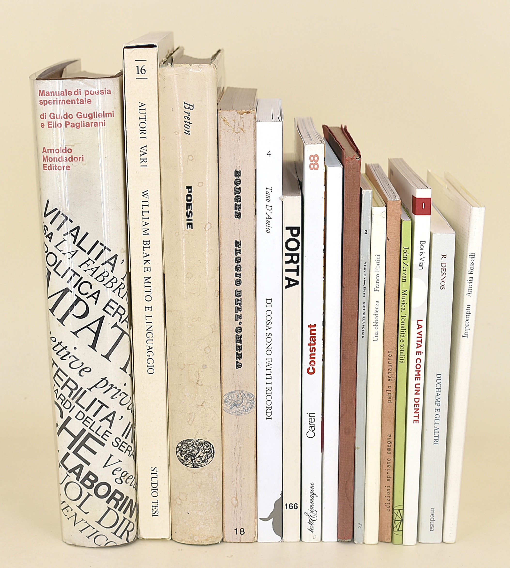 Letteratura Generale, Poesia, Arte - 16 Volumi in Brossura Eidtoriale e Copertina Rigida