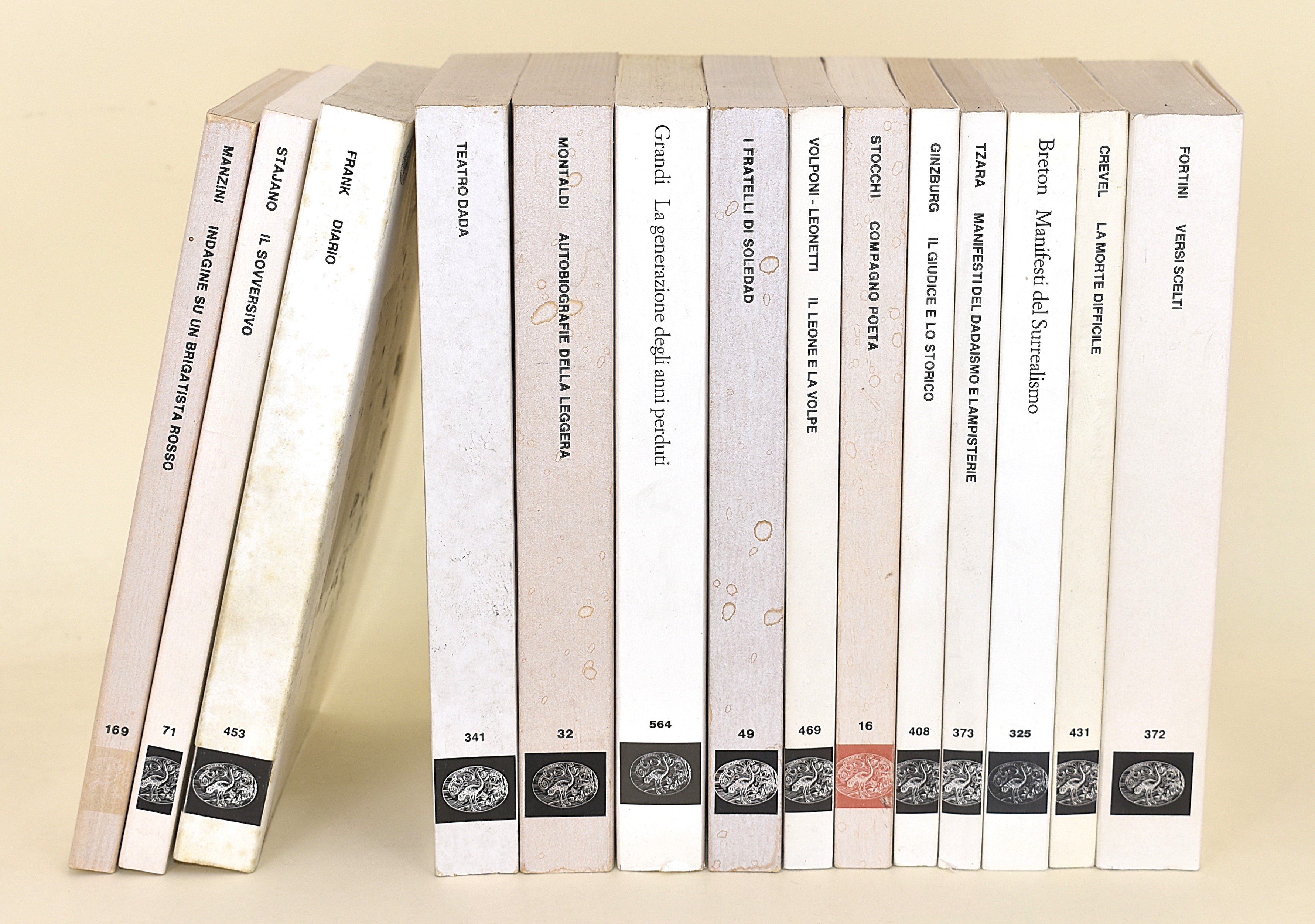 Einaudi. Collana "gli Struzzi" - 14 Volumi in Brossura Editoriale
