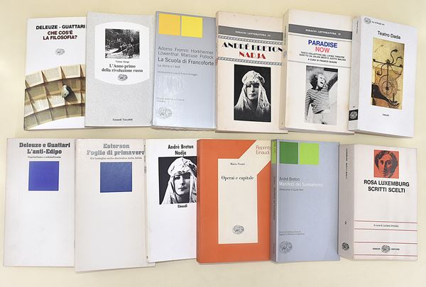 Einaudi. Collane miste - 12 volumi in brossura editoriale