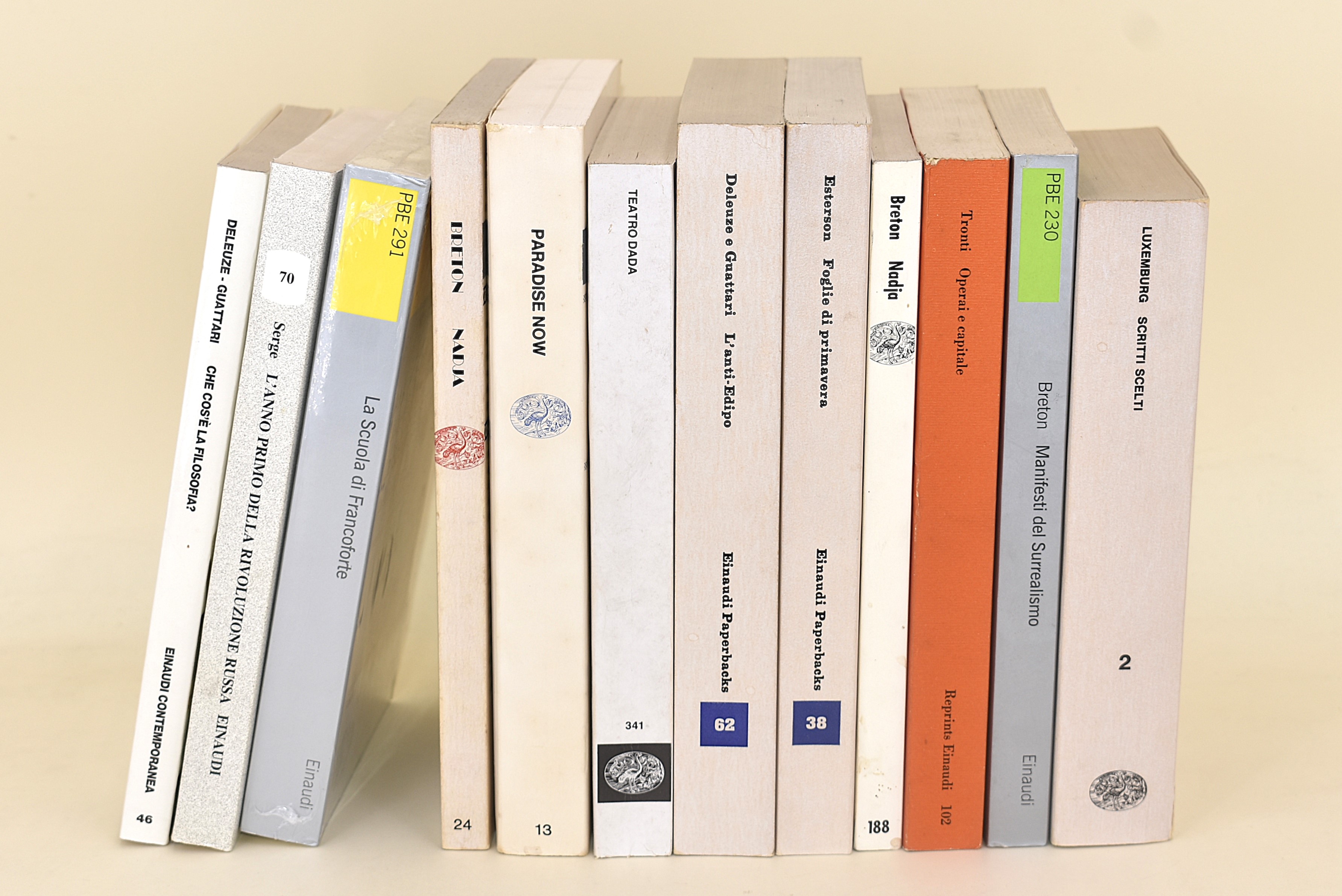 Einaudi. Collane Miste - 12 Volumi in Brossura Editoriale
