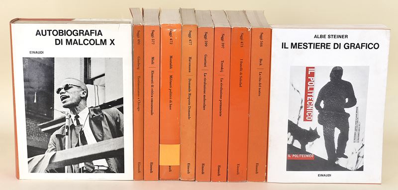 Einaudi Editore Saggi. Servizi Segreti, Anarchia, Futurismo Russo, Musica, Black Panther Party, B...