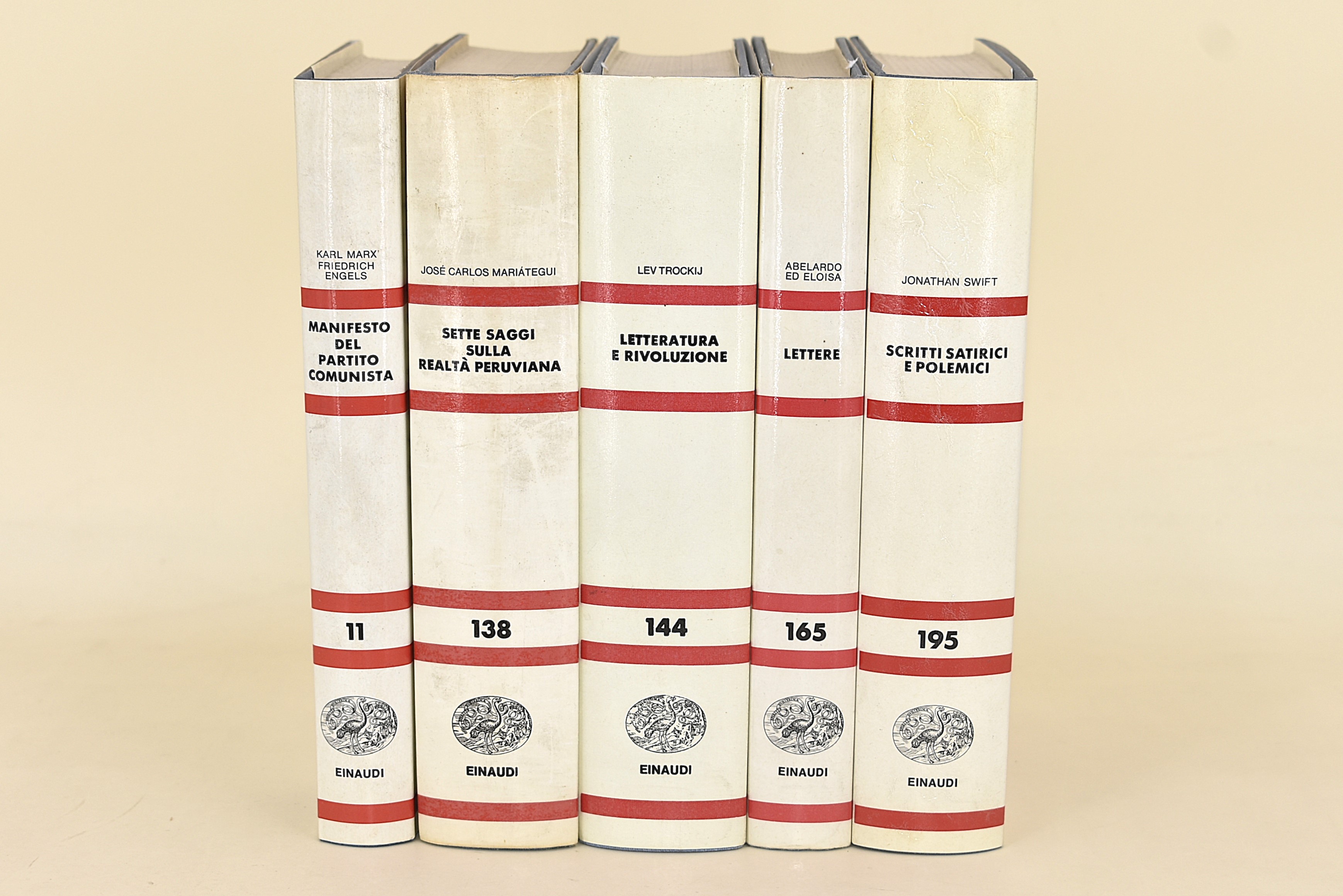 Nuova Universale Einaudi. Mariategui, Trockij, Marx, Engels, J. Swift, Abelardo ed Eloisa - 5 vol...