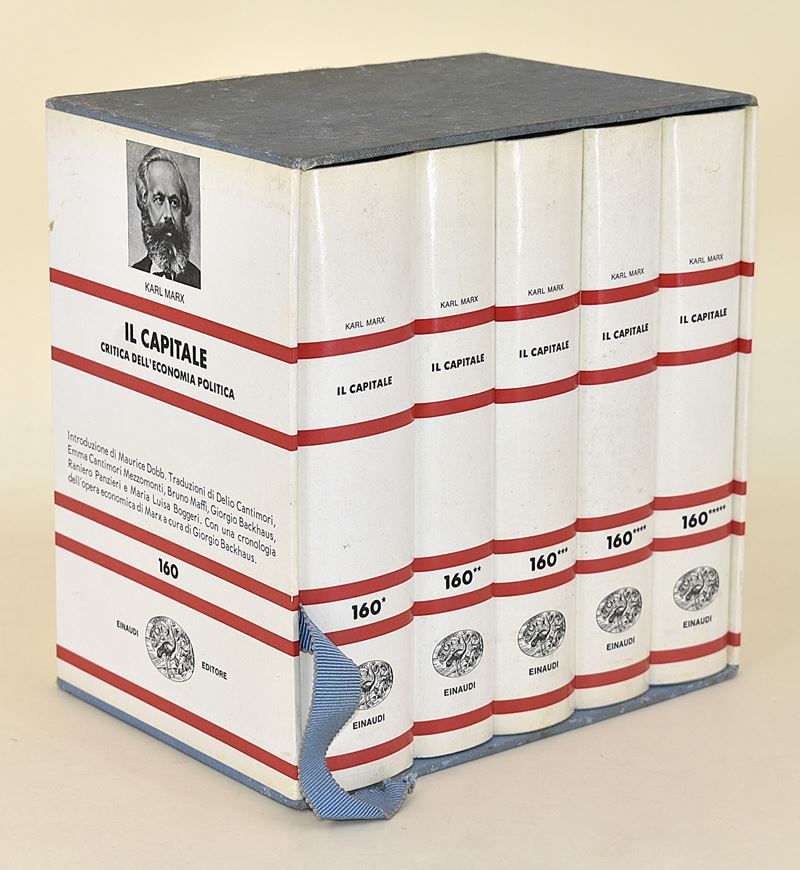 Karl Marx, il Capitale. 5 Volumi, Giulio Einaudi Editore Nue 1978