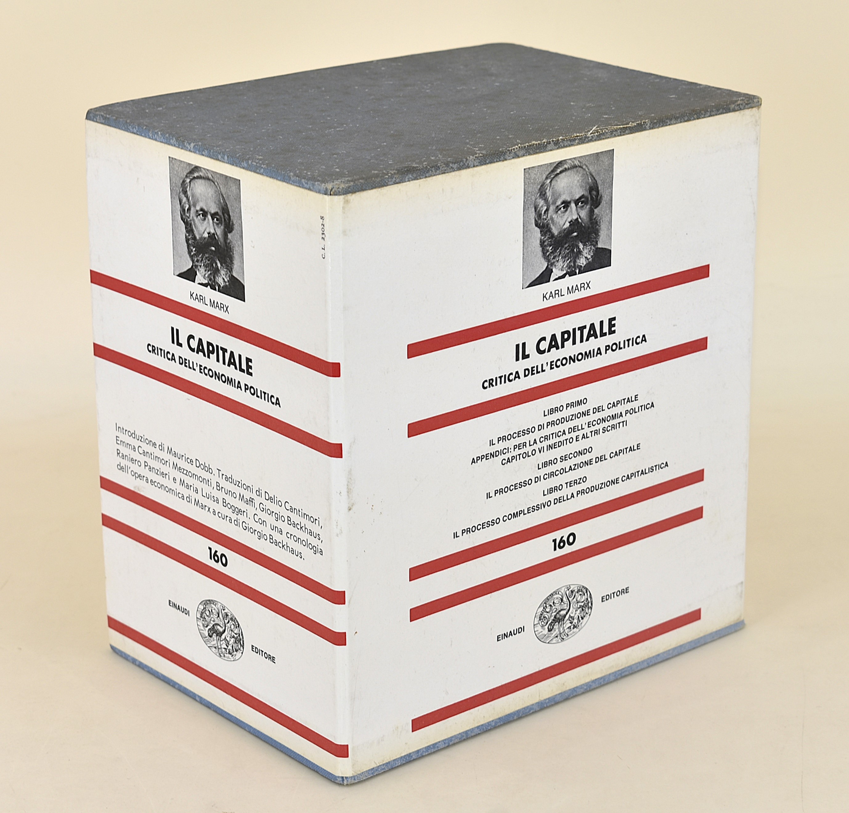 Karl Marx, Il Capitale. 5 volumi, Giulio Einaudi Editore NUE 1978