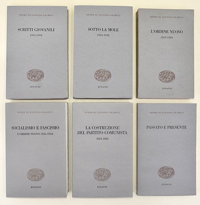 Opere di Antonio Gramsci. Edizioni Miste. - 6 Volumi in Brossura Editoriale