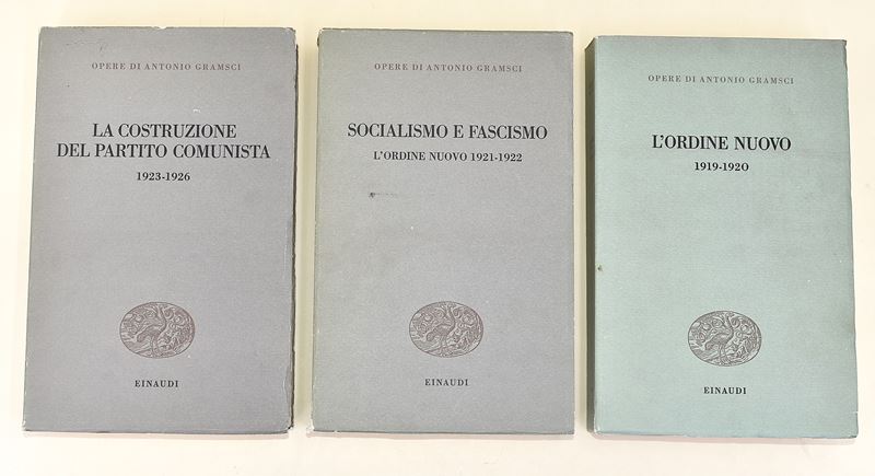 Opere di Antonio Gramsci. 3 Volumi in Brossura Editoriale