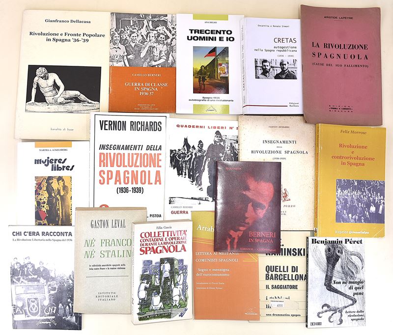 17 Volumi sulla Rivoluzione Spagnola (1936-1939)