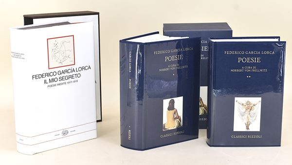 Poesie di Federico Garcia Lorca - 3 volumi
