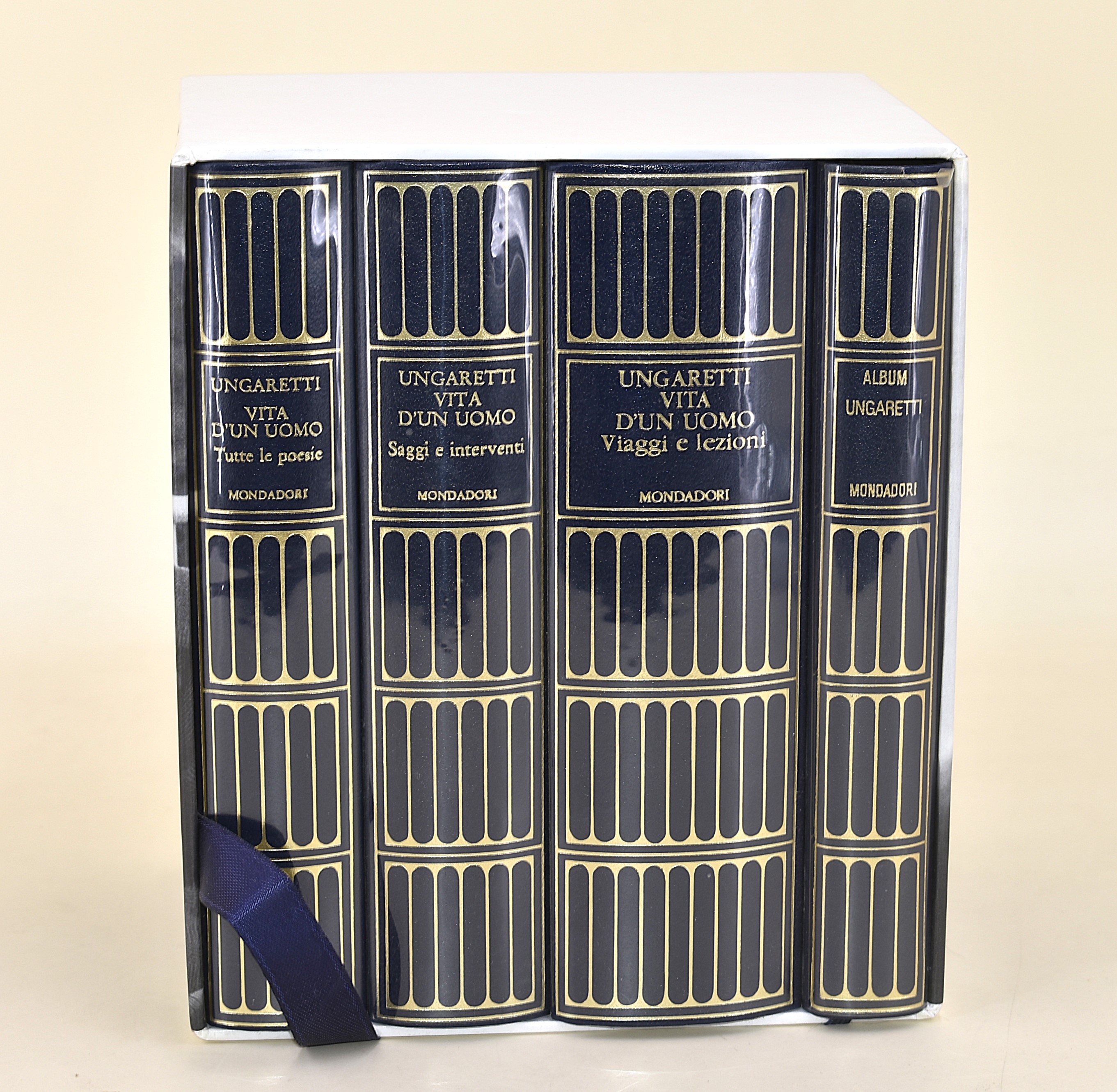 Opere di Giuseppe Ungaretti. Vita d'un uomo. I Meridiani Mondadori, edizioni miste. Serie complet...