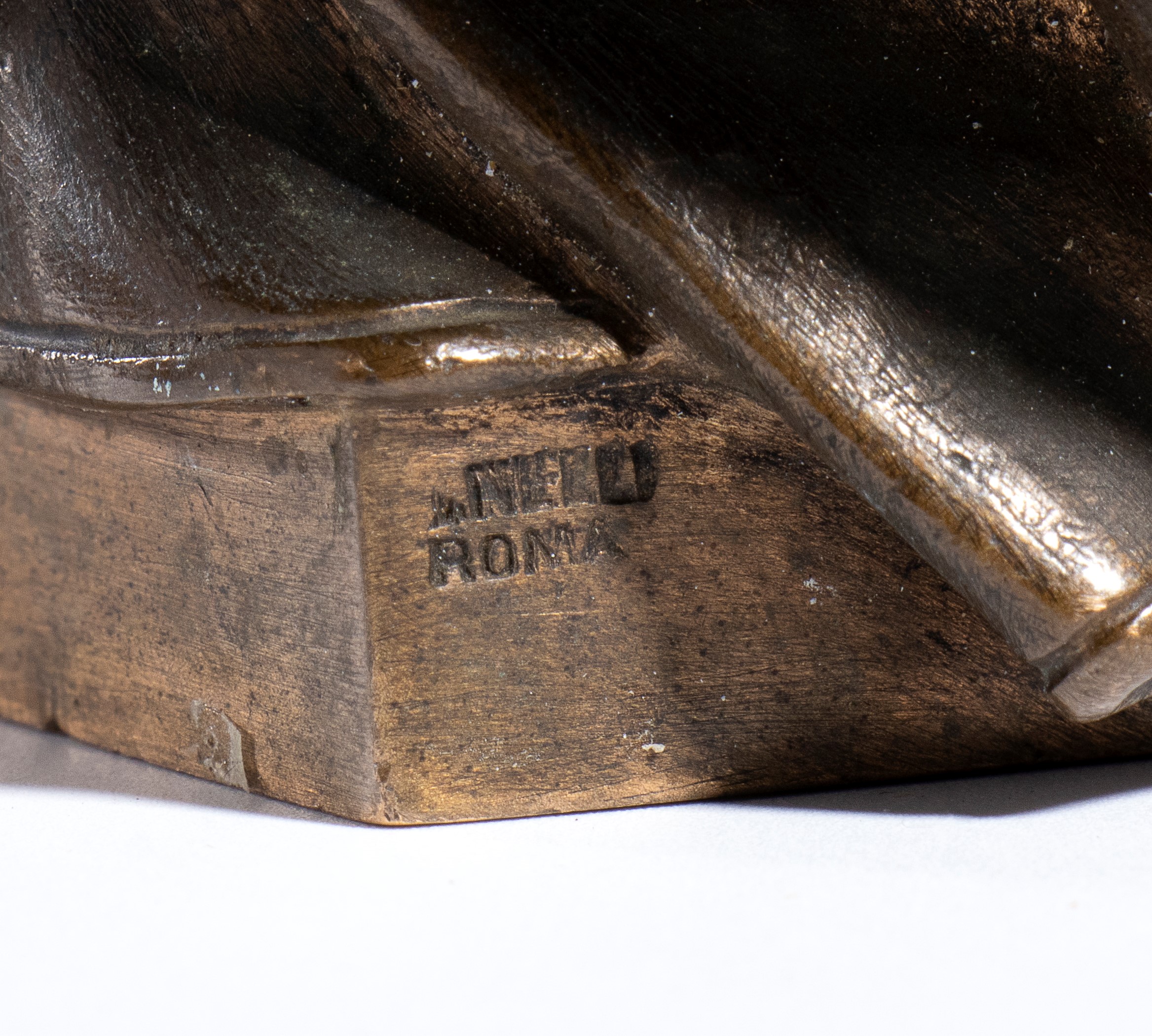 Umberto i , Re D'italia - Busto in Bronzo