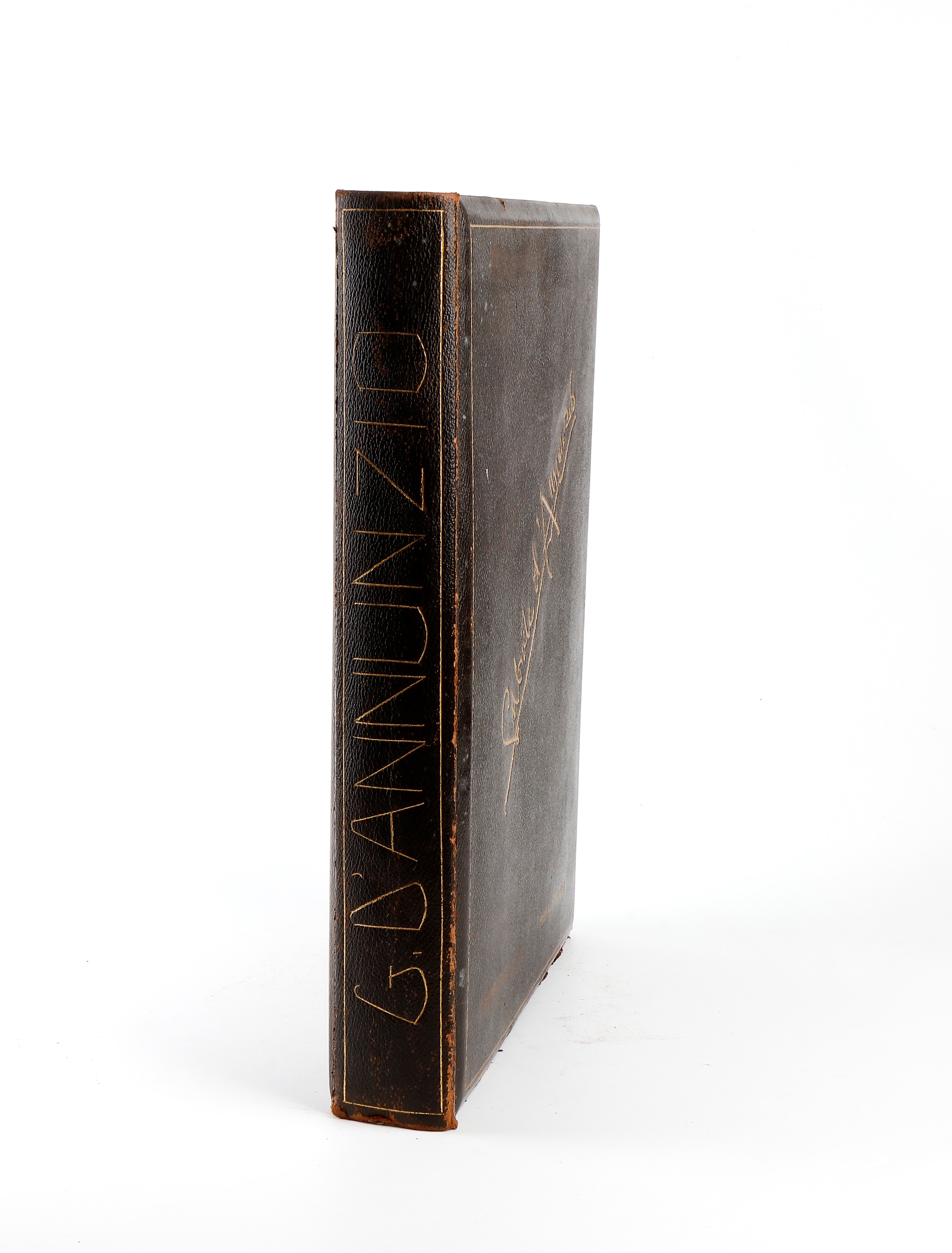 D'annunzio, Gabriele - Lettera e Raccoglitore, a Pasquinelli