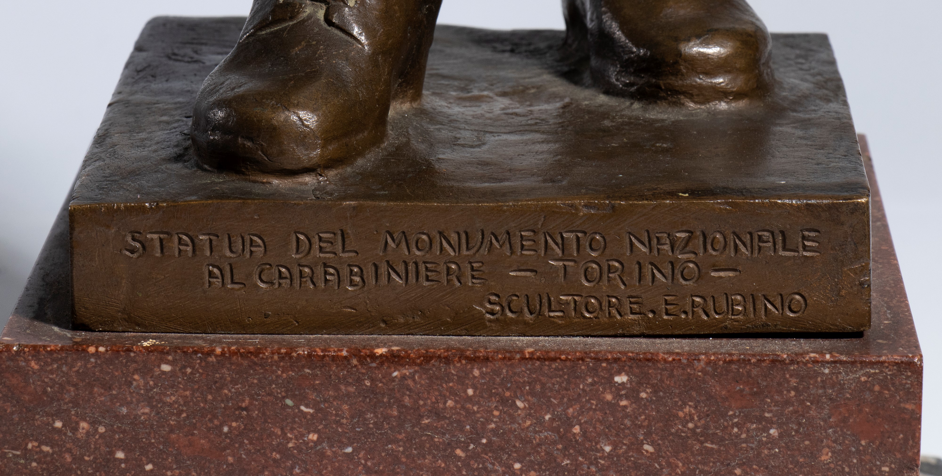 Rubino, Edoardo - Bronzo del Carabiniere Reale
