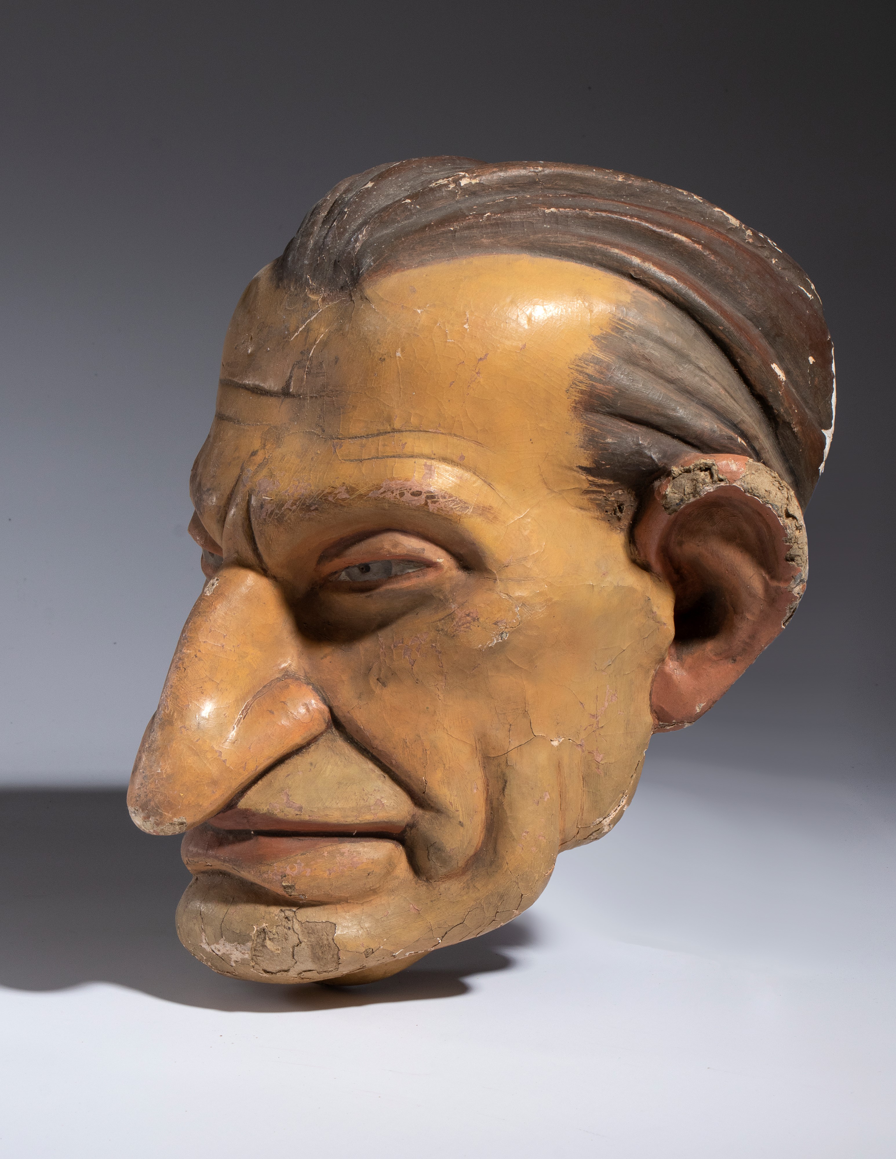 De Gasperi, Alcide - Caricatura