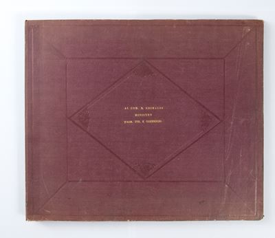 Fotografia - Album - Ministro Grimaldi Bernardino - 1887