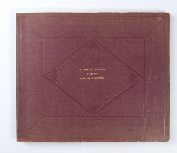 Fotografia - Album - Ministro Grimaldi Bernardino - 1887