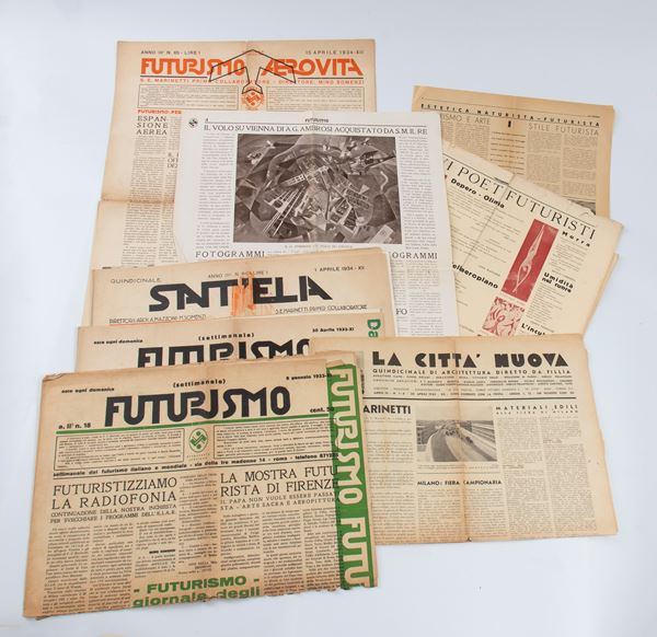 Futurismo - lotto di riviste 