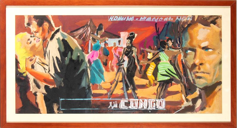 Manfredo - Bozzetto - Tempeste sul Congo