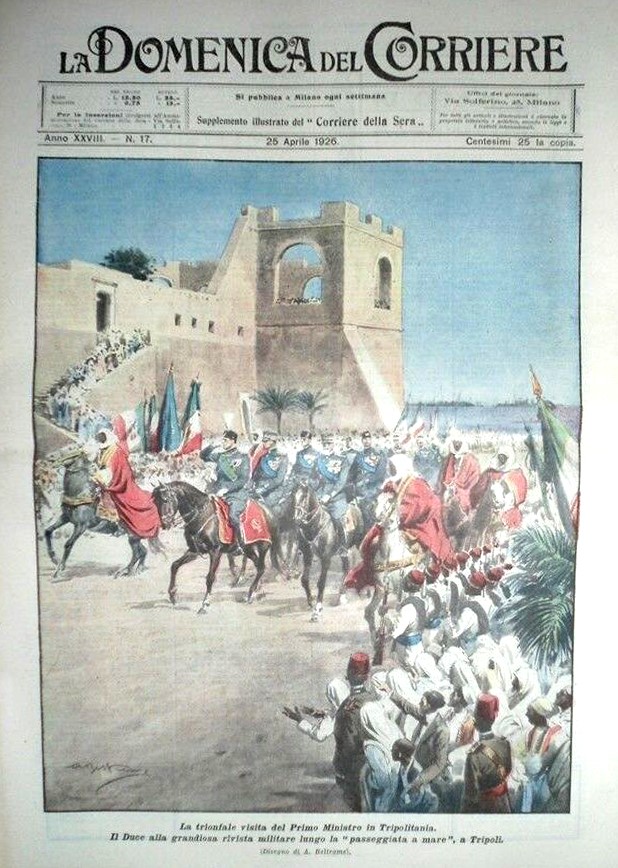 Mussolini, Benito - Gualdrappa da Cavallo