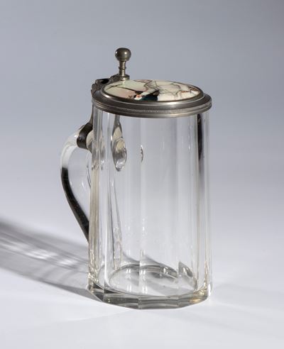 Pio IX (1846-1870), Boccale Smaltato