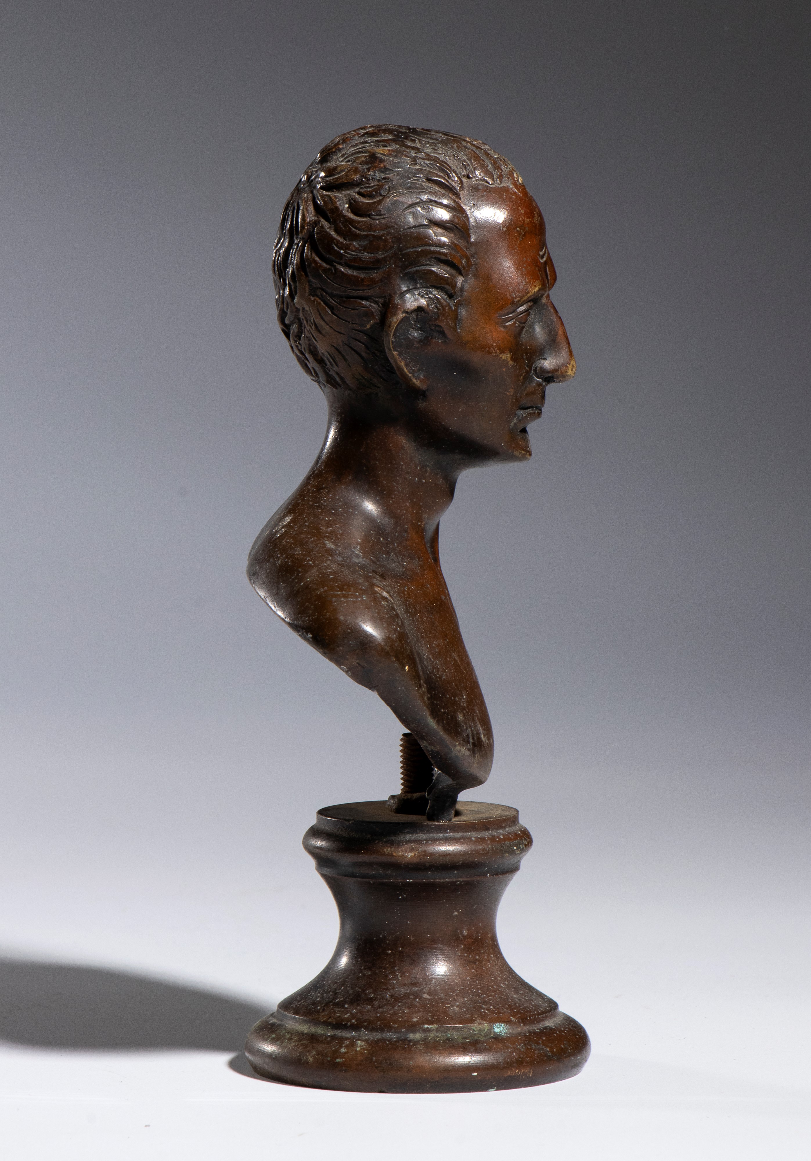 Giulio Cesare, Busto in Bronzo, Grand Tour '800