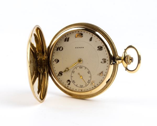ZENITH - Orologio da tasca in oro 18k