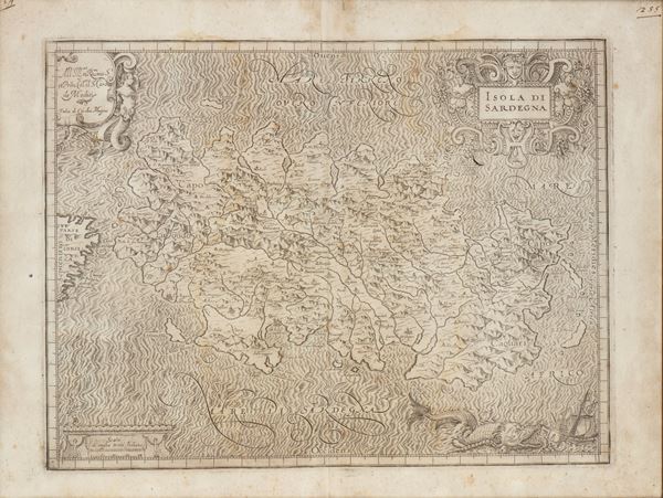 Giovanni Antonio Magini - [Italia - Sardegna] Isola di Sardegna