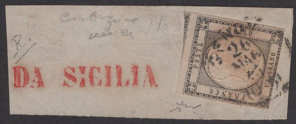 Prov. Napoletane - 1gr. annullato a Genova