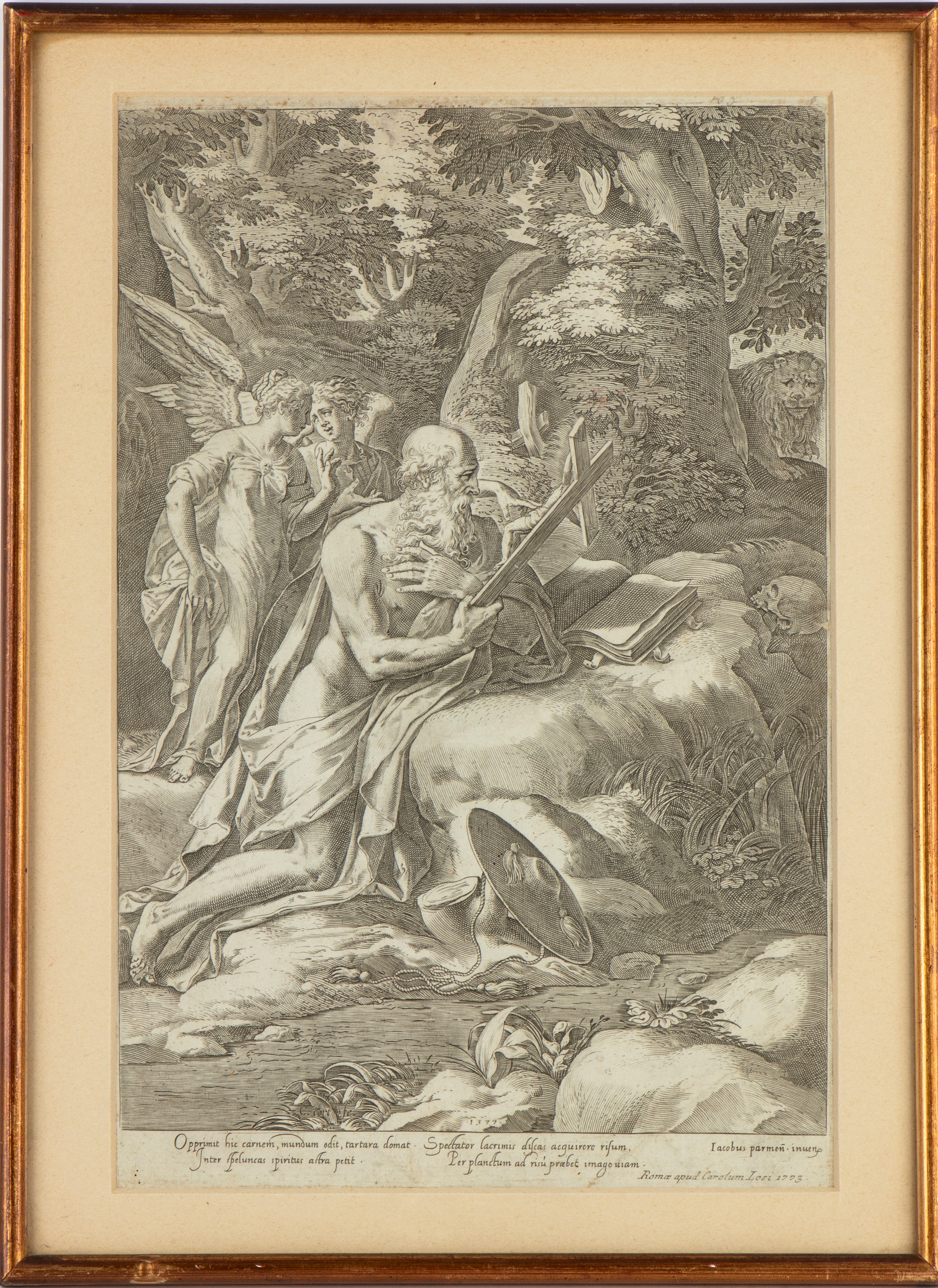 San Girolamo, da Jacopo Zanguidi Bertoia