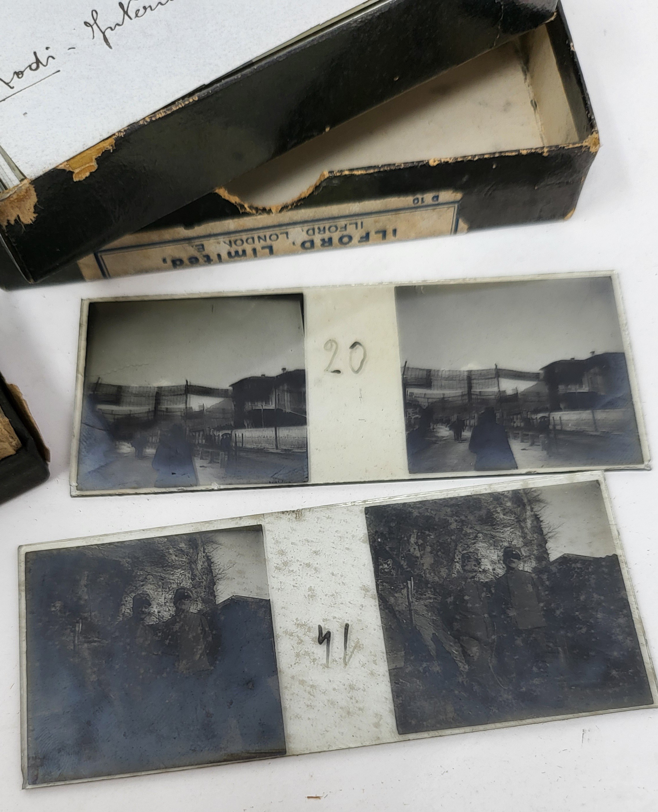 Militari, Coloniali - Lastre Fotografiche Stereoscopiche