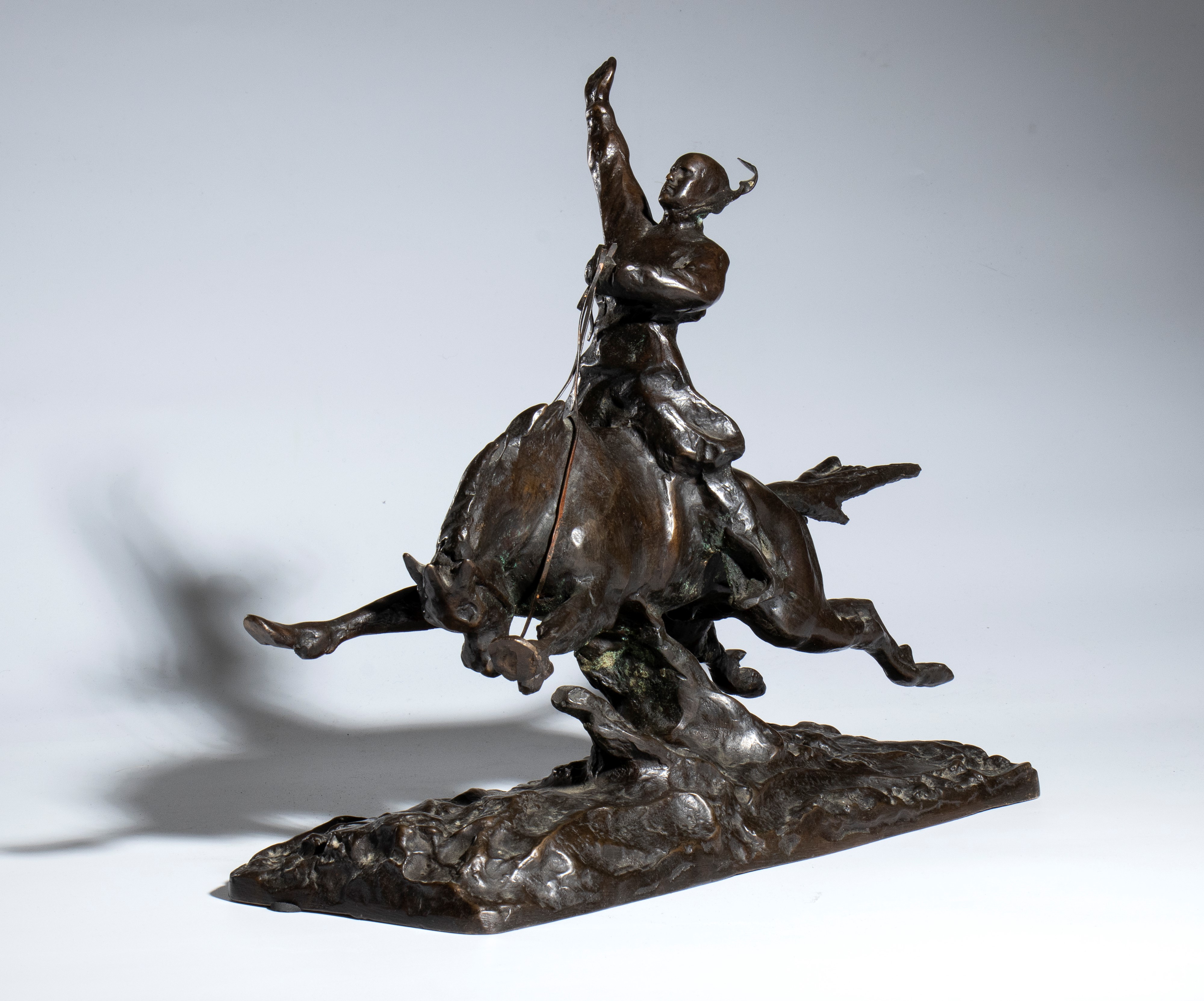 Troubetskoy, Paolo - Mussolini a Cavallo