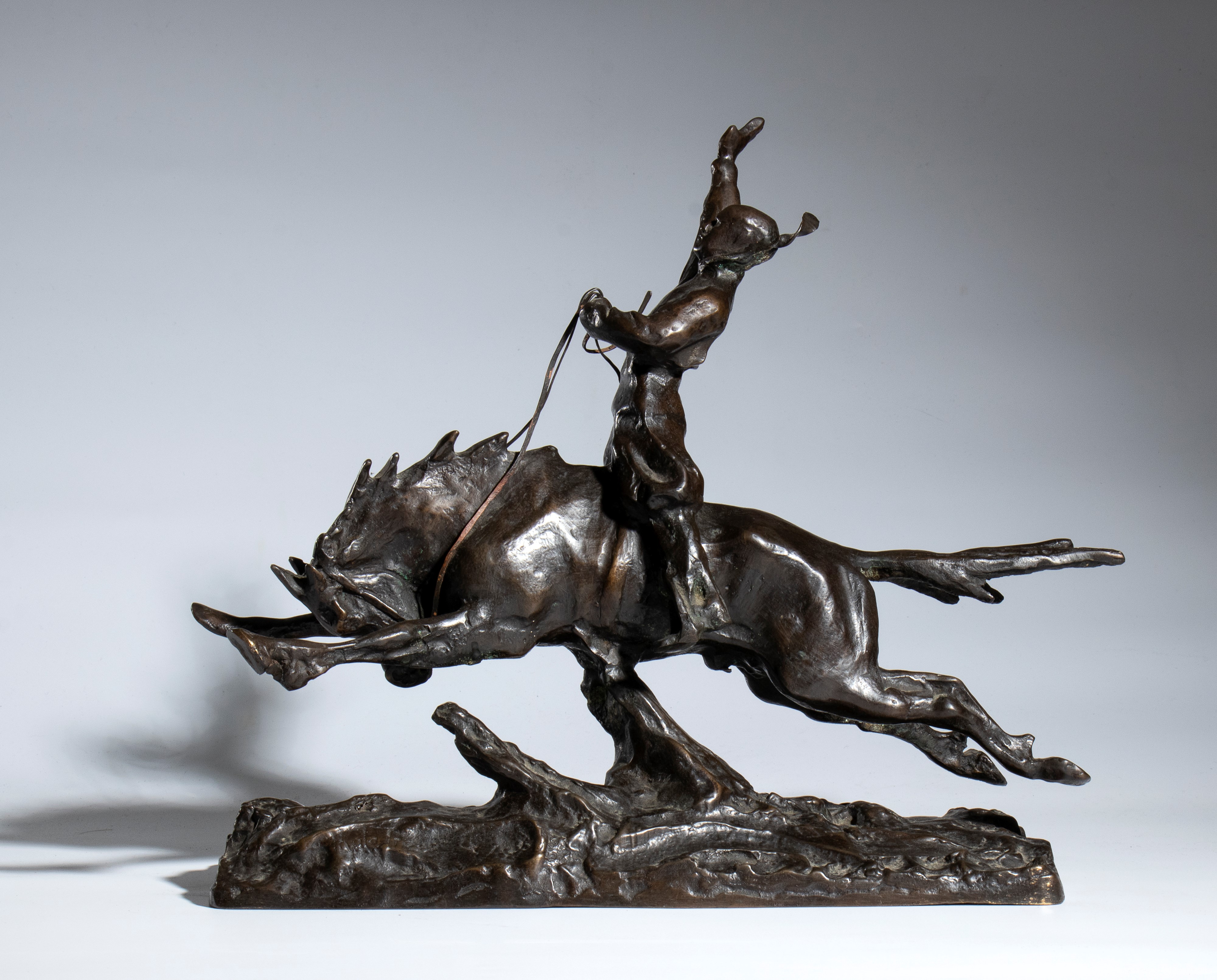 Troubetskoy, Paolo - Mussolini a Cavallo