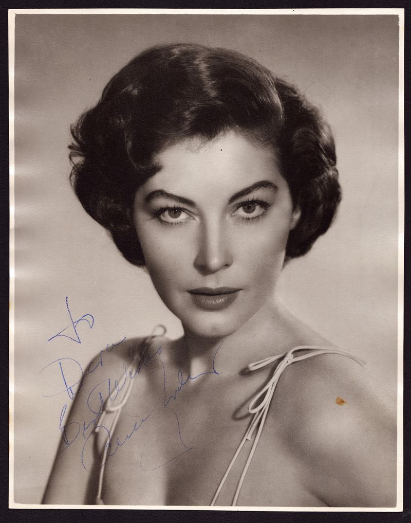 Gardner, Ava - Fotografia Autografata