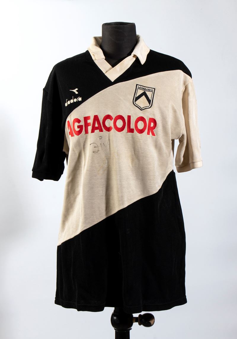 Zico - Udinese Calcio - Maglia Autografata - 1984