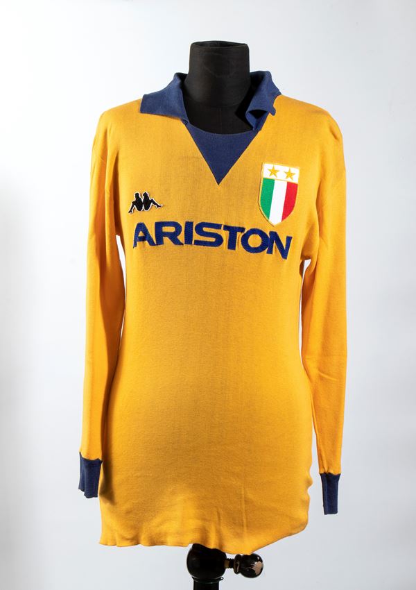 Pioli Stefano - JUVENTUS maglia gialloblu - 1984