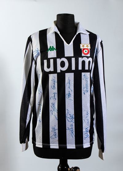 Juventus 1990-91 Maglia Autografata