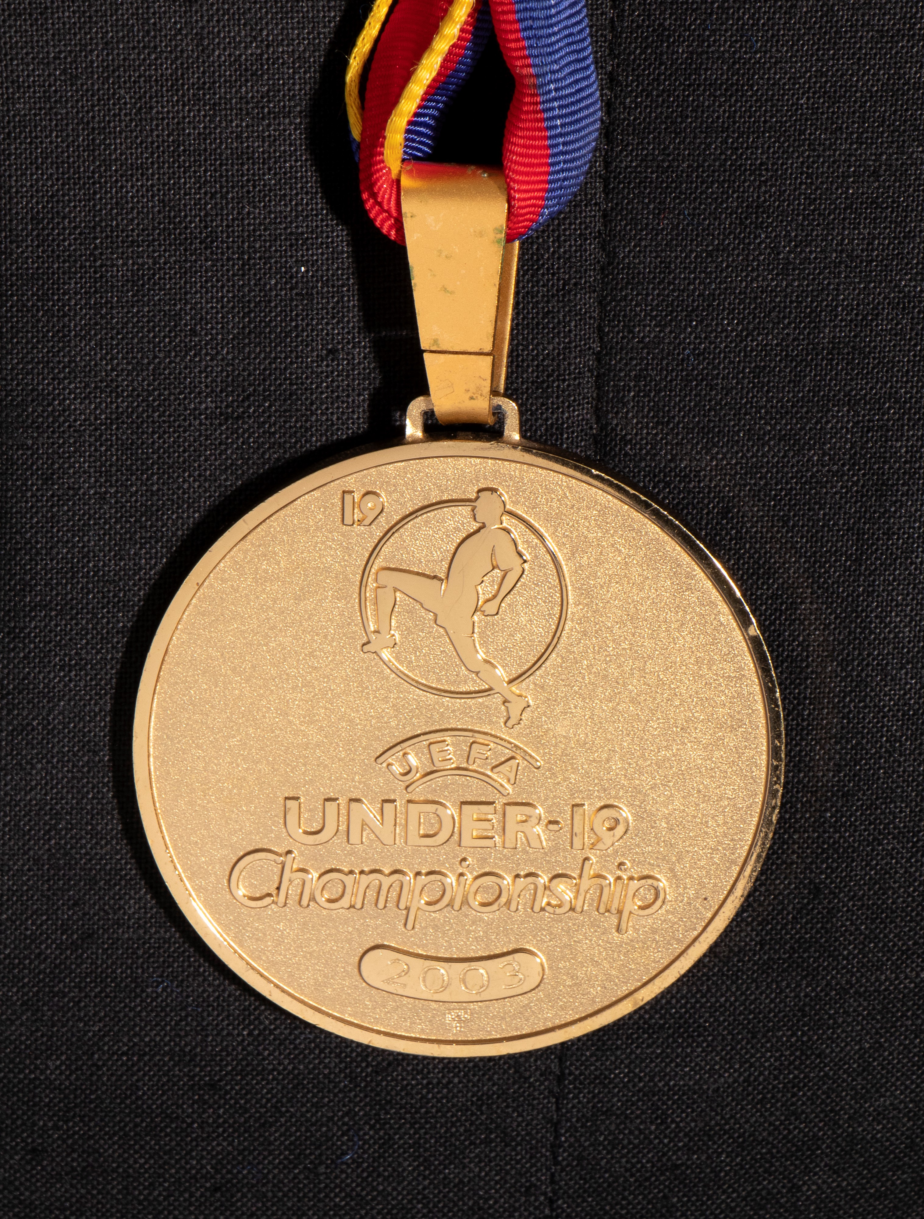 Italia U19 Campione Europa 2003 - Medaglia D'oro