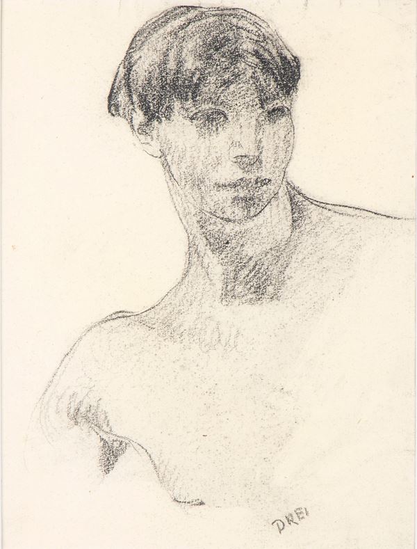 ERCOLE DREI - Portrait of a young man